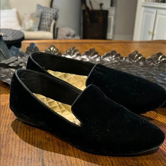Black Birdies Starling  Velvet Loafers 10. SH129 - Picture 3 of 6